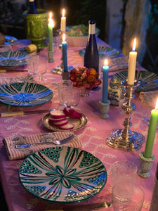 Pink Vine Tablecloth