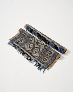 Ikat Placemats in Blue, Set of 2