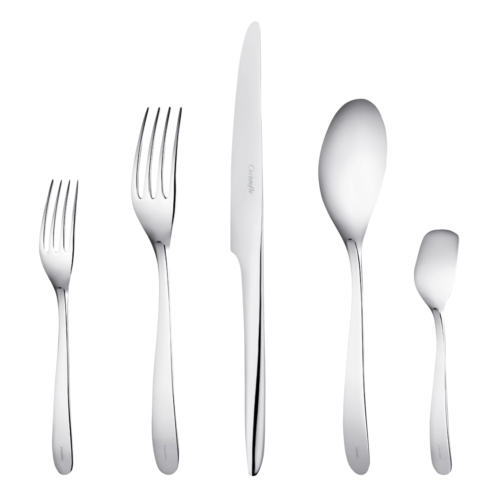 5-Piece Stainless Steel Flatware Set