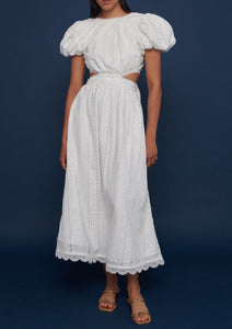 Irina Maxi Dress in White