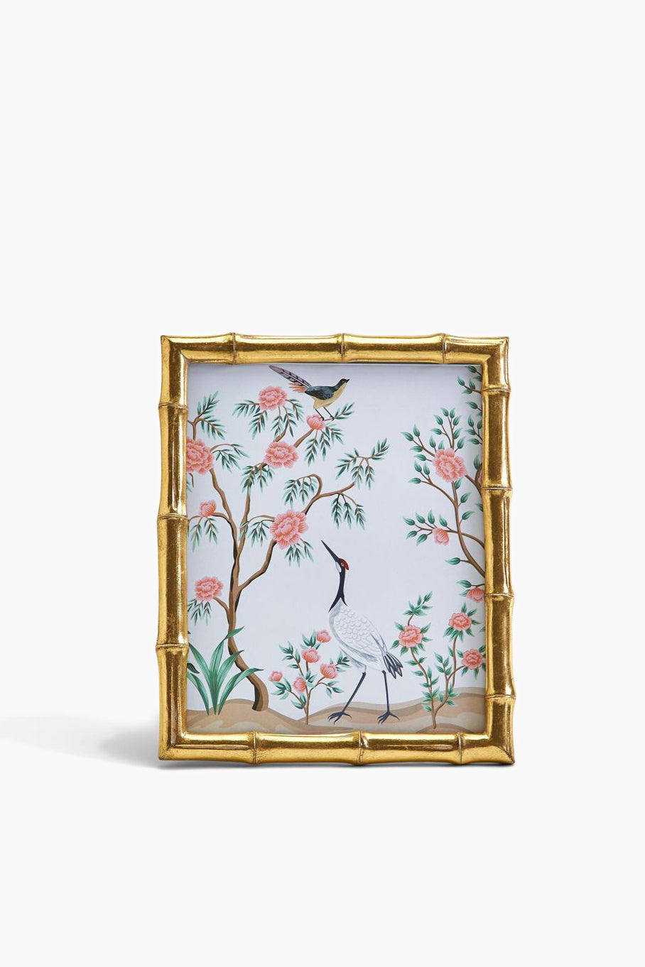 5x7 Gold Faux Bamboo Frame | Two's Company