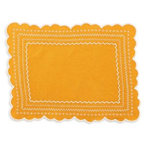 Isabelle Placemat in Mustard