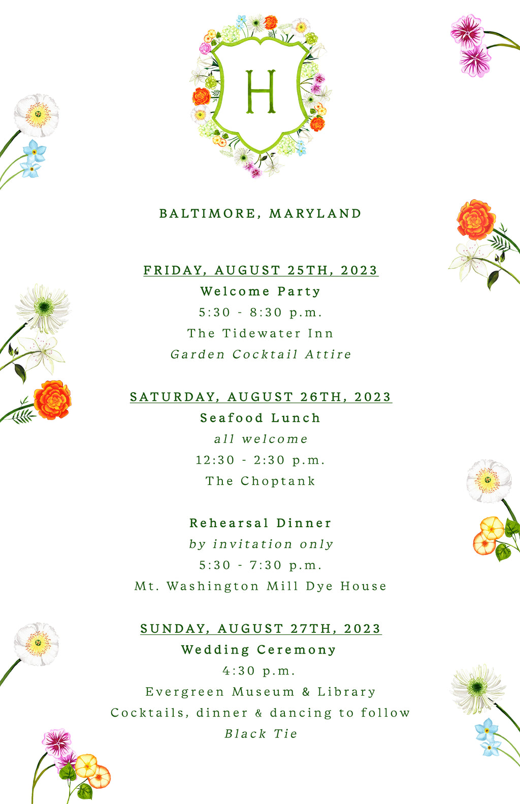 Personalized Wedding Invitation Bundle