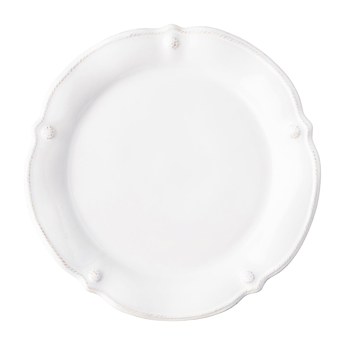 Berry & Thread Whitewash Flared Dinner Plate