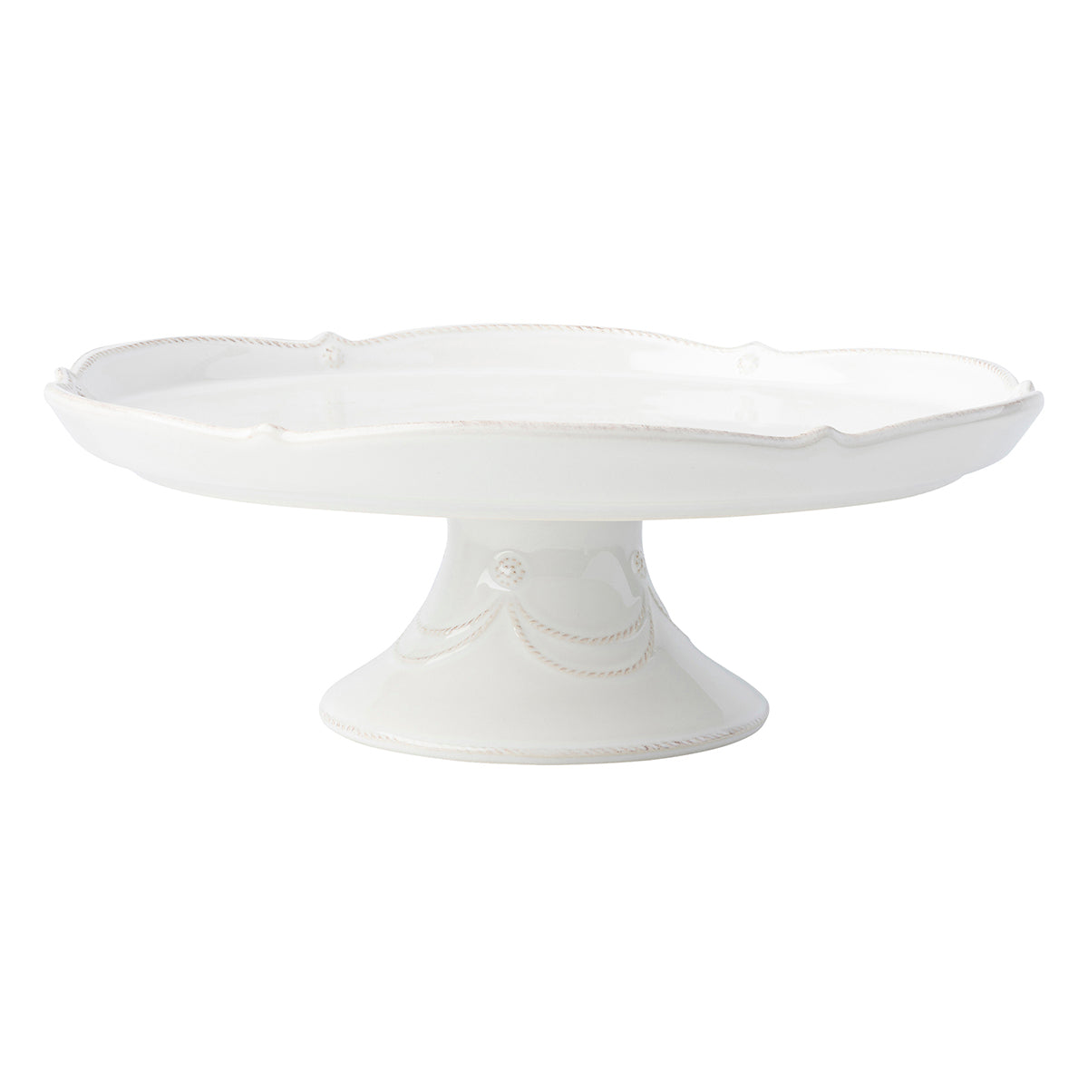 Berry & Thread Whitewash 14" Cake Stand