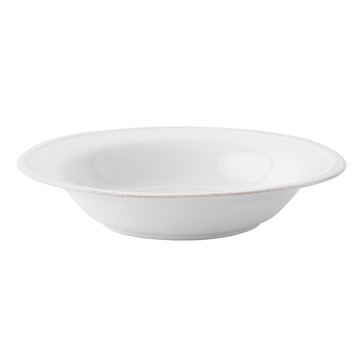 Berry & Thread Rimmed Soup Bowl - Whitewash (8 Soup Bowls)