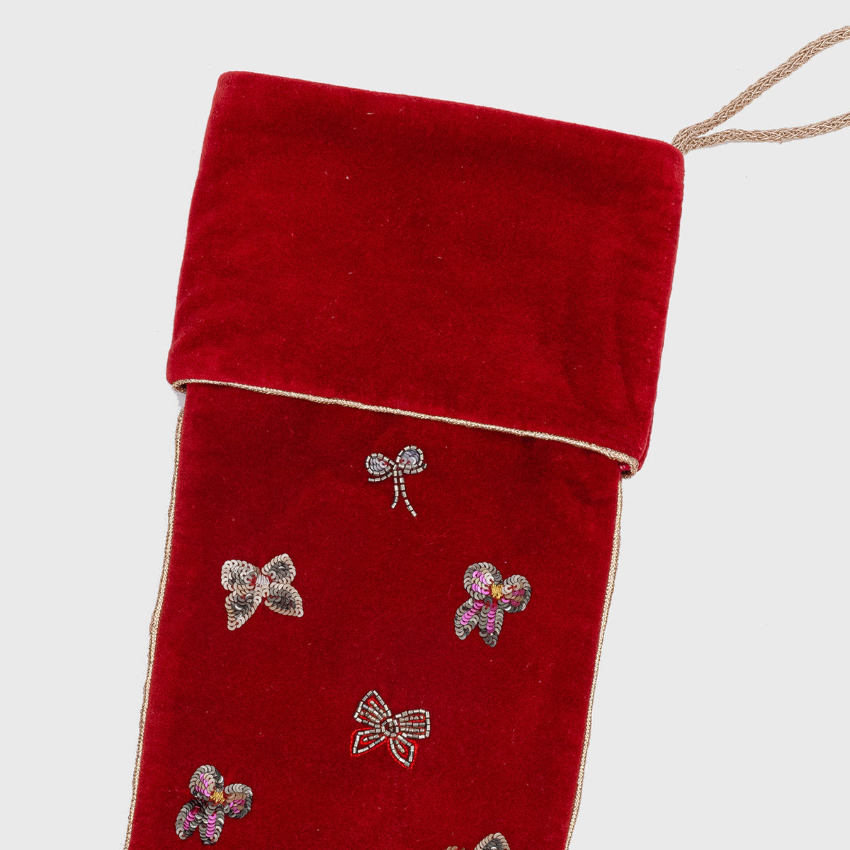 Bow Stocking in Red