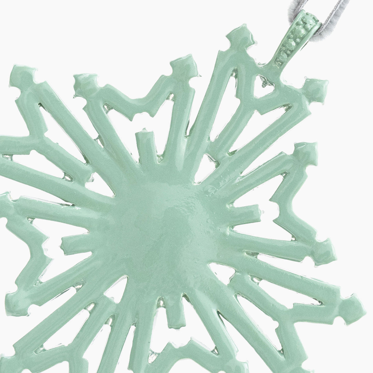 Baguette Snowflake Hanging Ornaments Boxed Set in Sherbet