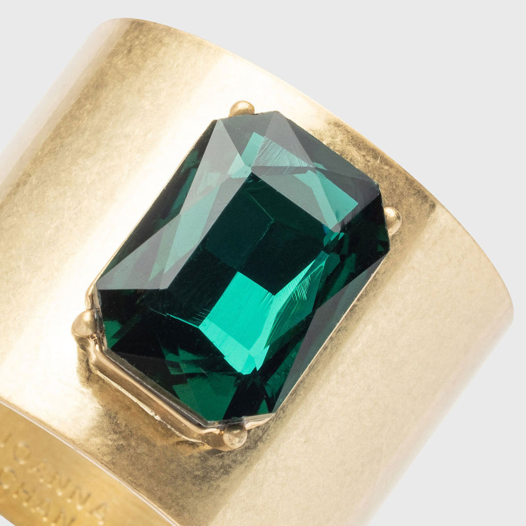 Single Gem Napkin Rings, Set of Two