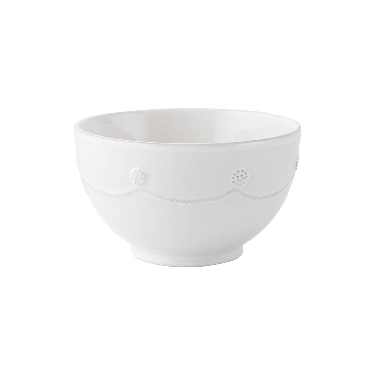 Berry & Thread Cereal Bowl - Whitewash