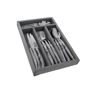 Everyday Flatware Set Mineral, Set of 24