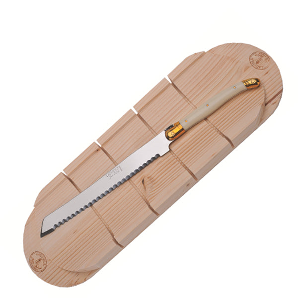Bread Knife with Baguette Board
