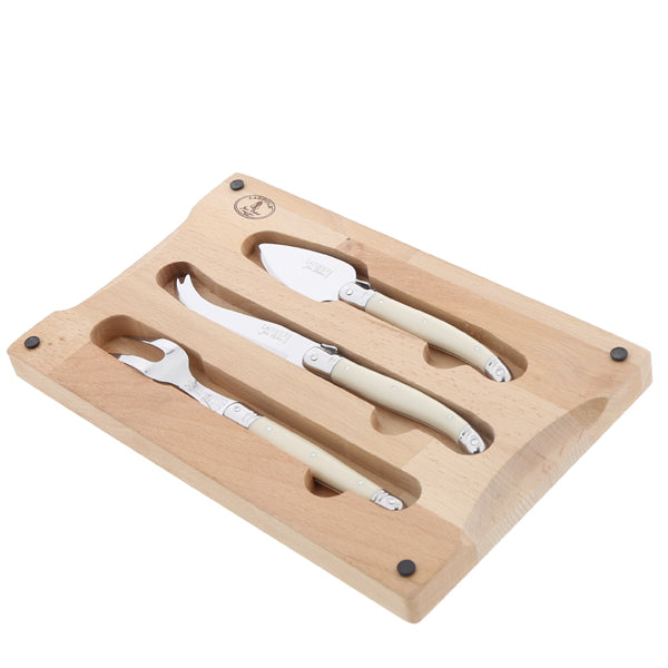 3-Piece Cheese Set with Board