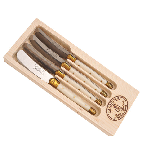 Spreaders in Wooden Box, Set of 4
