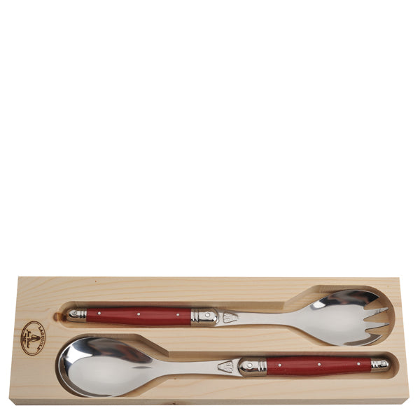 2-Piece Salad Servers in Red