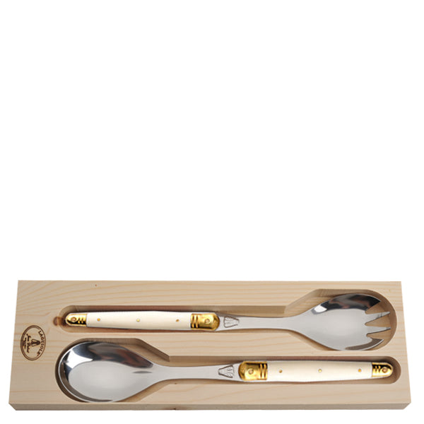 2-Piece Salad Server in Ivory