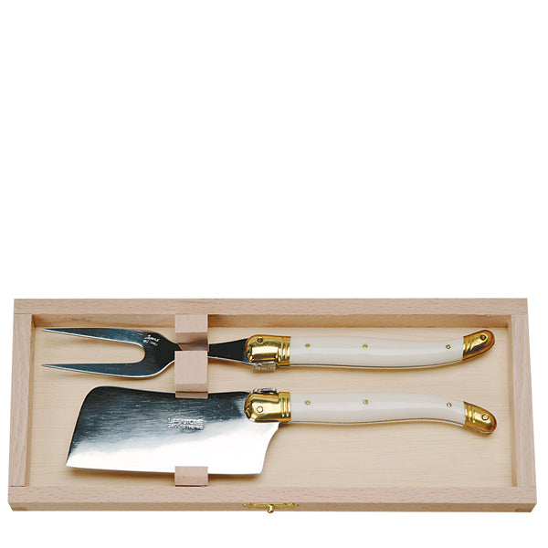 2-Piece Cheese Set in Ivory