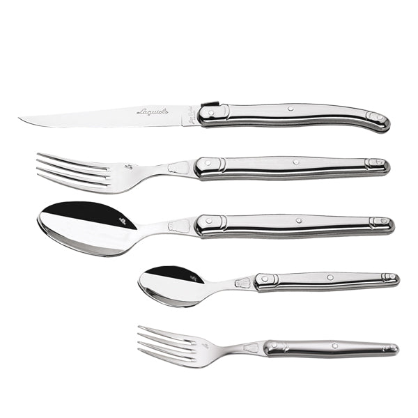 20-Piece Flatware Set in Stainless | Over The Moon