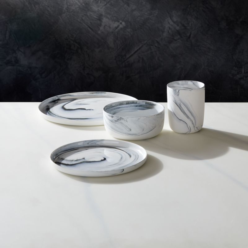 4-Piece Swirl Place Setting with Soup Bowl