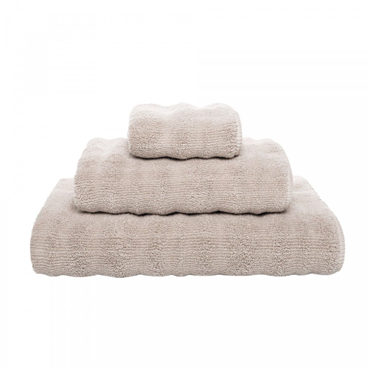 ALENTEJO Bath Towels. Color: Fog