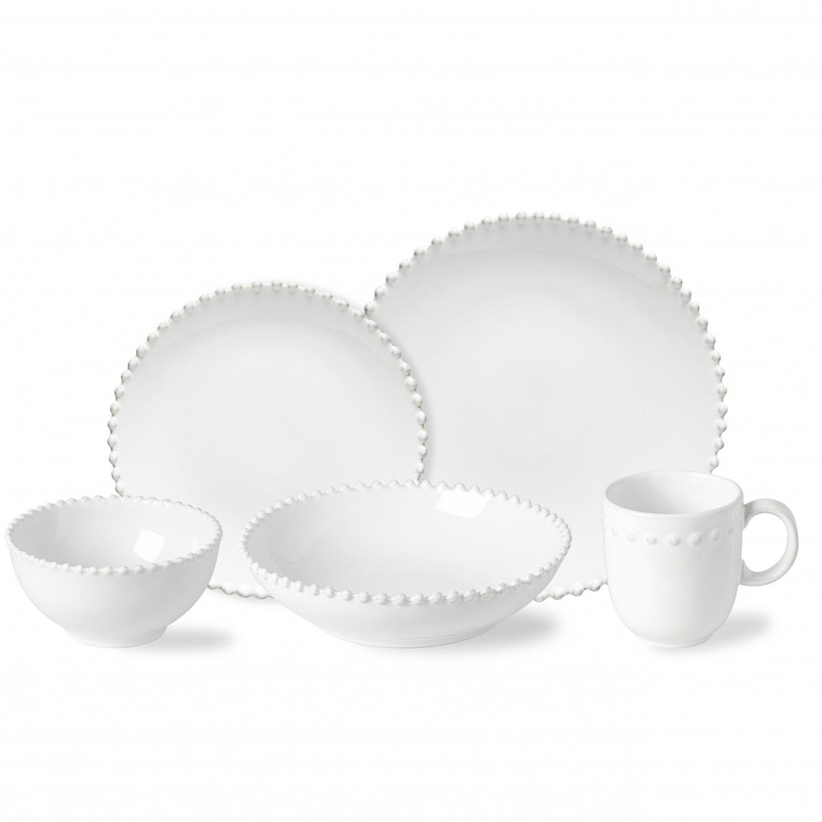5 PIECE PLACE SETTING PEARL
