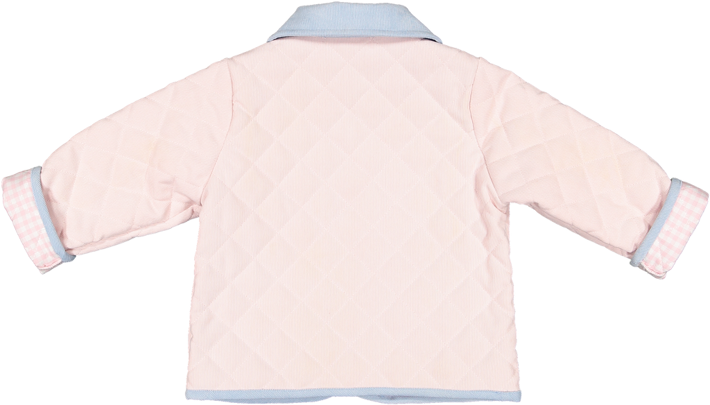 Classic Pink Quilted Jacket
