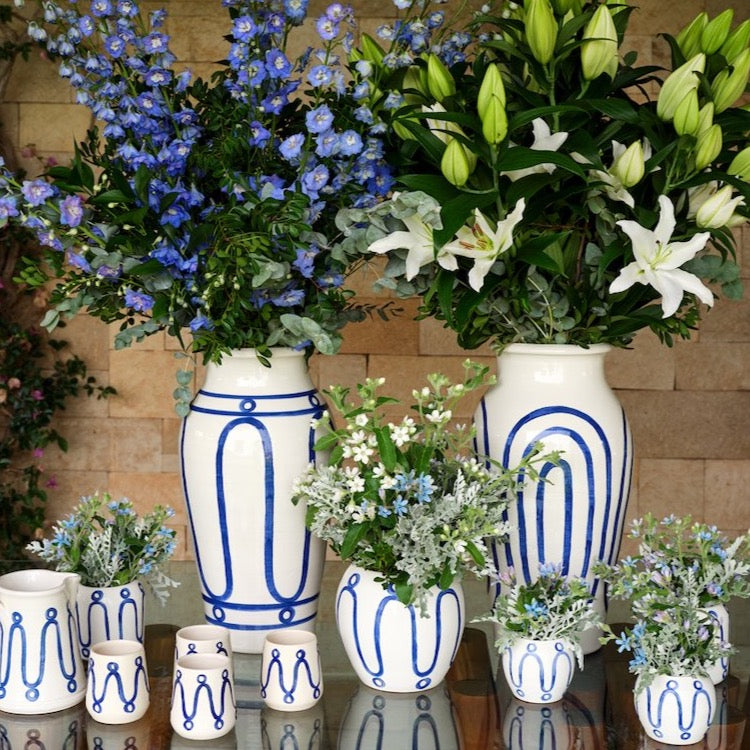 Serenity Blue Vase