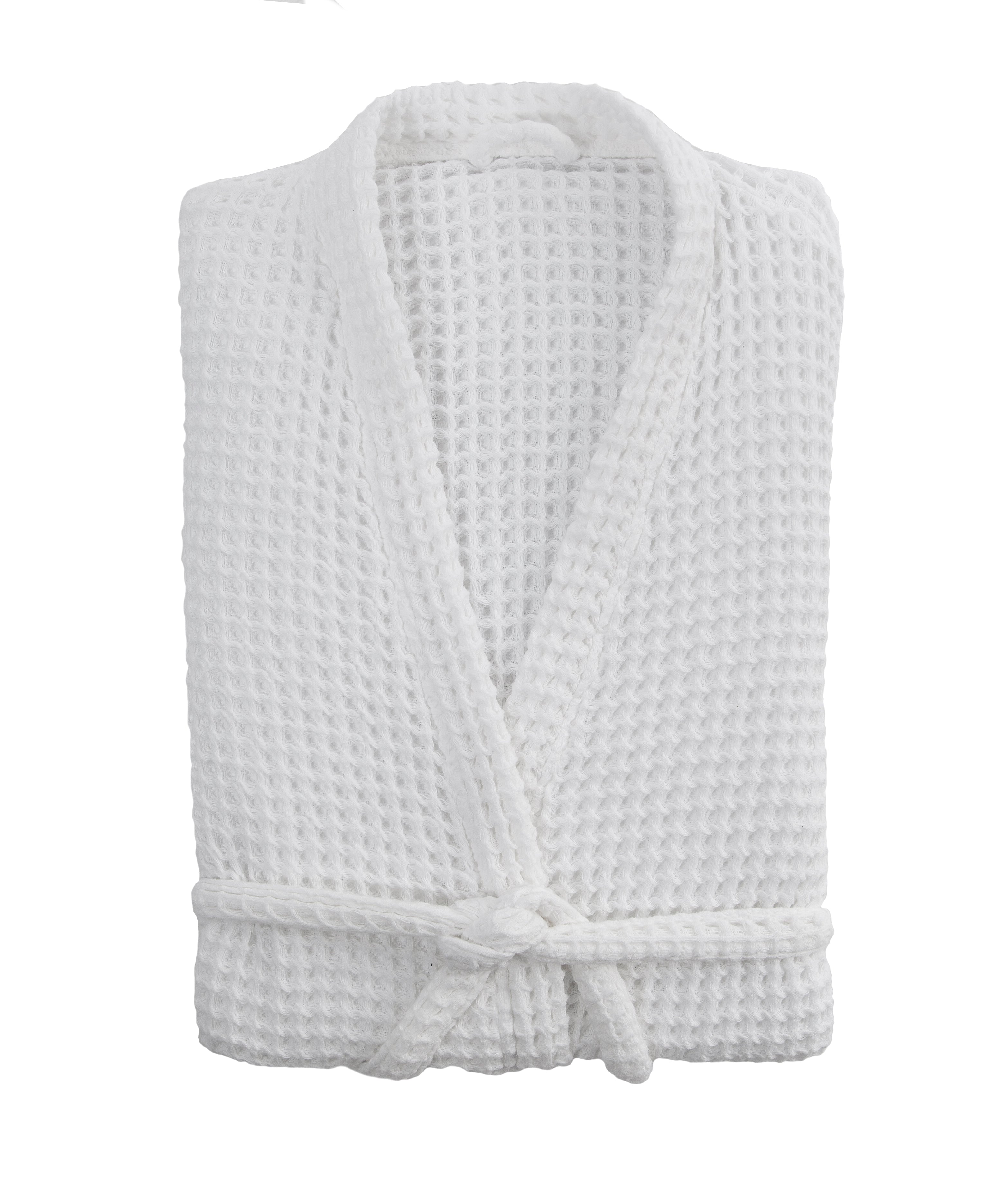 Plush Waffle Bathrobe