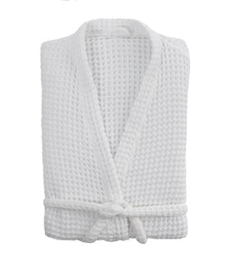 Plush Waffle Bathrobe