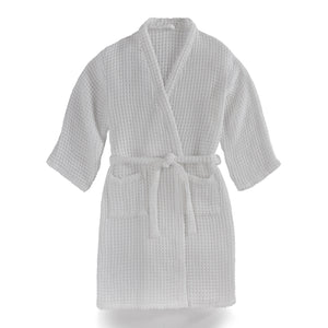 Plush Waffle Bathrobe