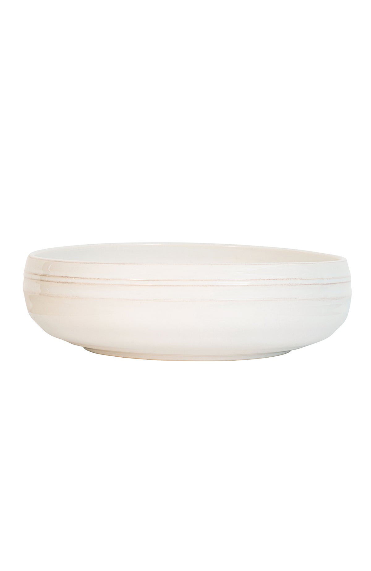 Bilbao Whitewash 12" Serving Bowl