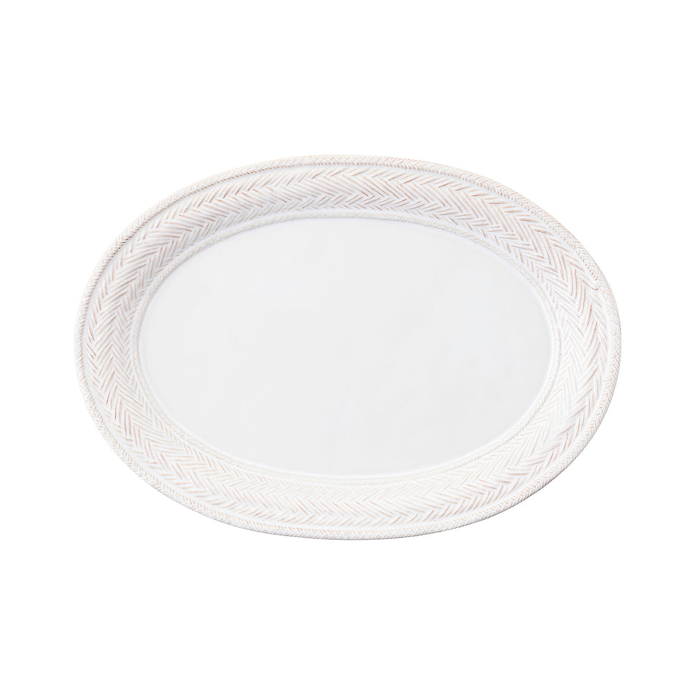 Le Panier Whitewash 
17" Platter