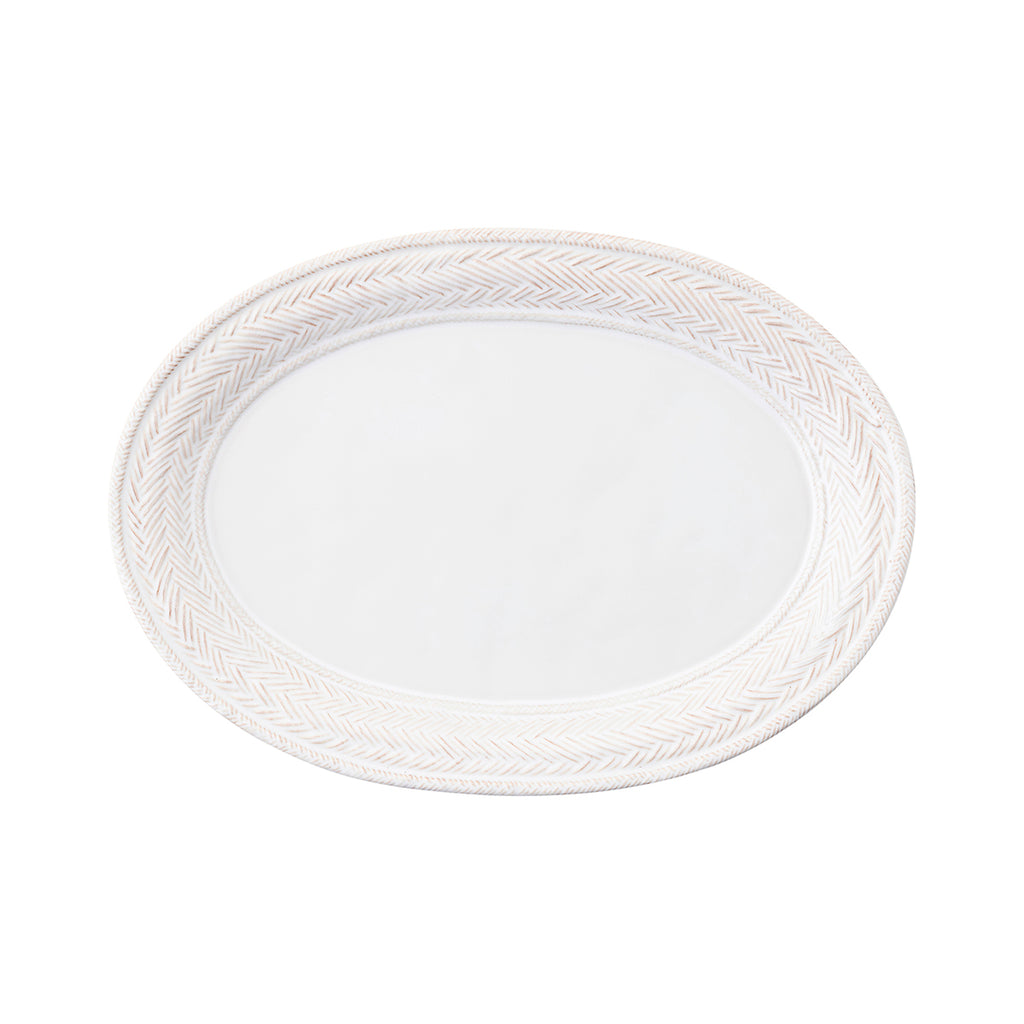 Le Panier Whitewash 
17" Platter