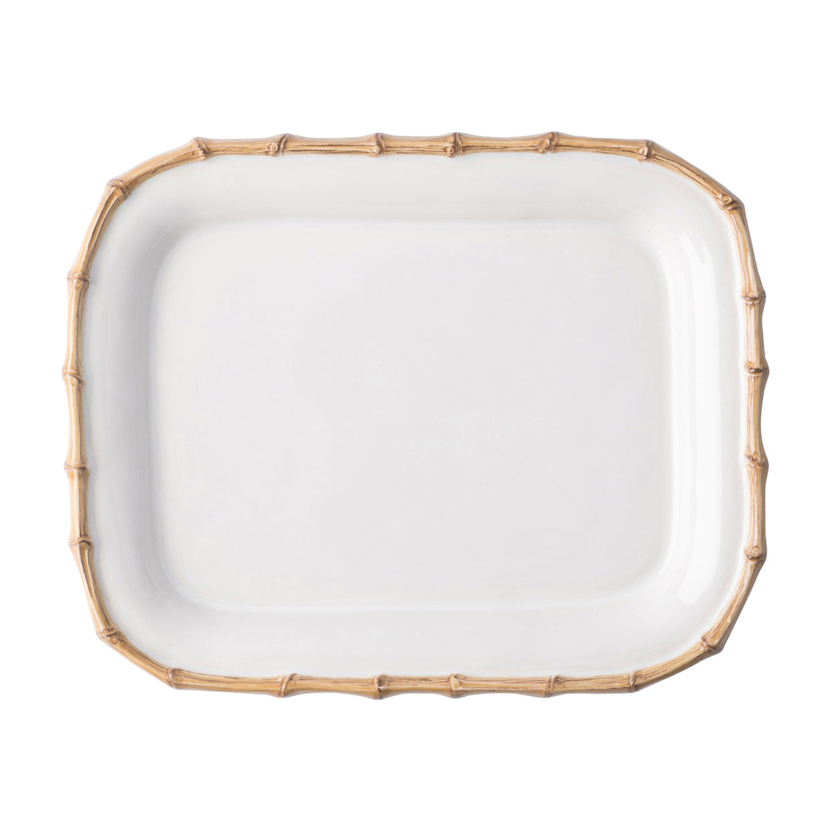 Classic Bamboo Natural 12" Rectangular Platter