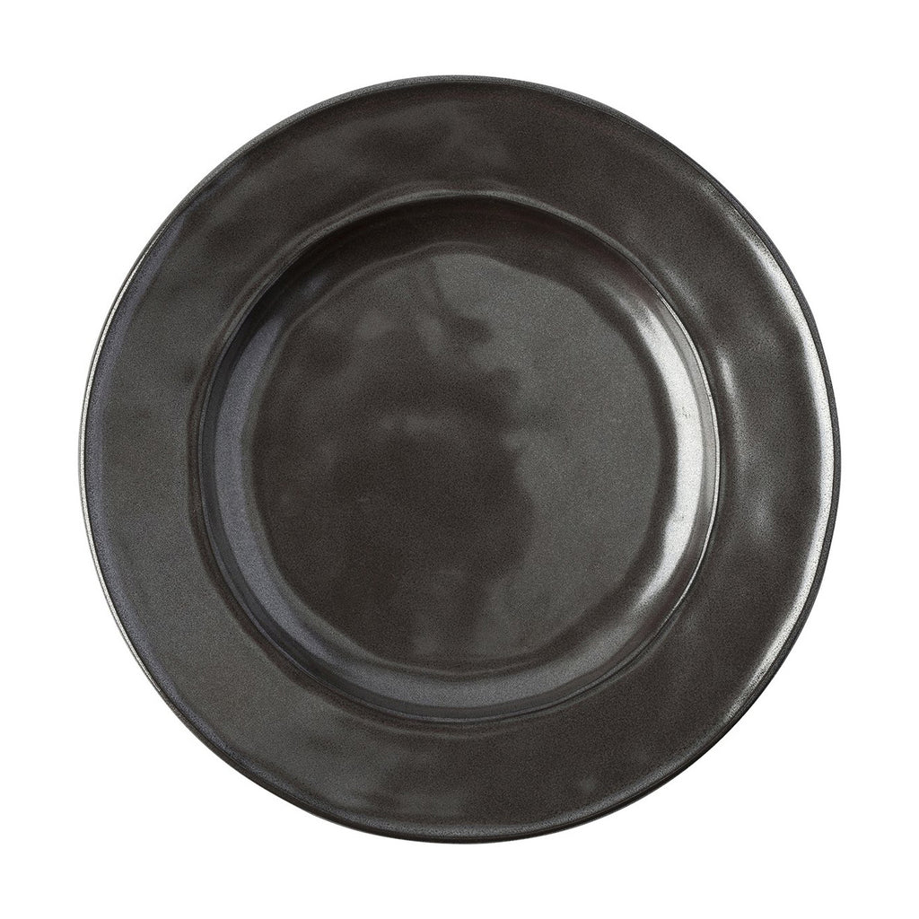 Pewter Stoneware Side/Cocktail Plate