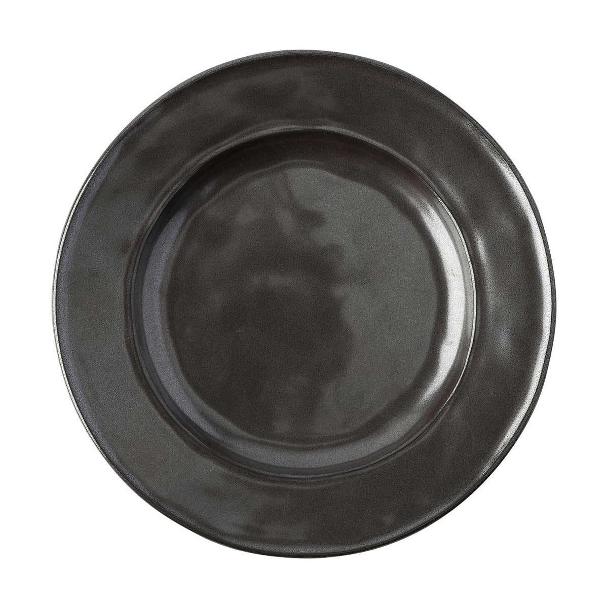 Pewter Stoneware Side/Cocktail Plate