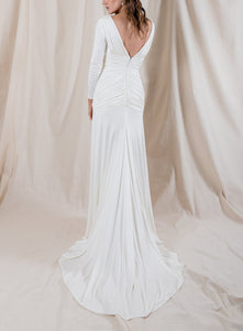 Nicole Silk Ruched Gown