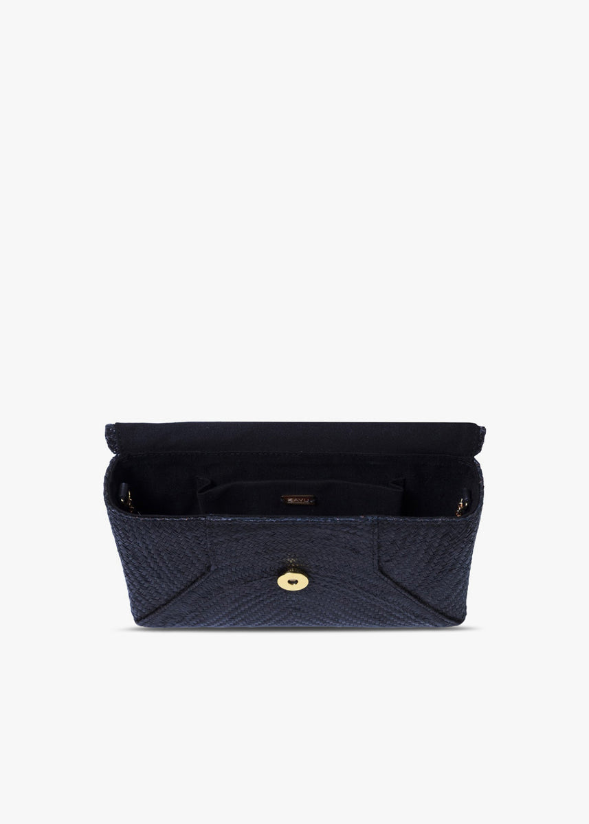 Cassia Straw Clutch Bag