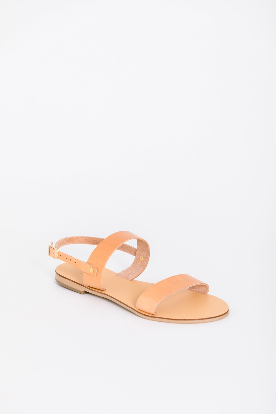 Rhodes Vegetable Tanned Leather Sandal