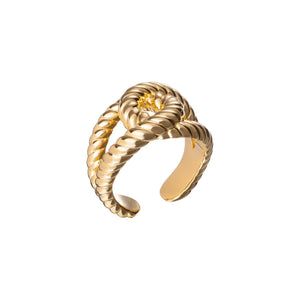 "KNOTing else" Ring in Yellow Gold