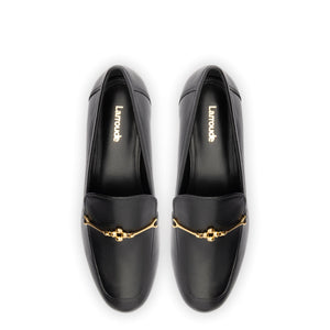 Katherine Loafer In Black Leather