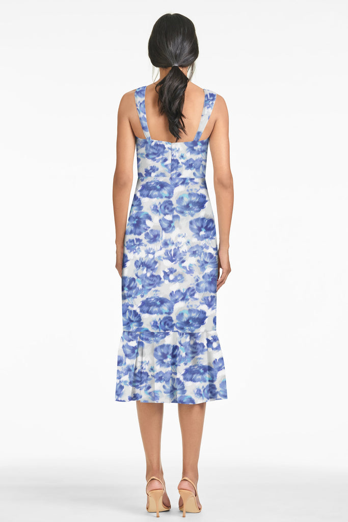 Watercolor floral shop dress