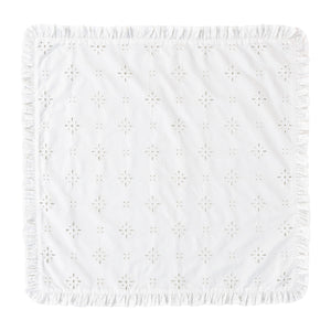 Eyelet White Napkin