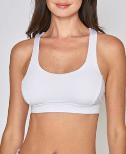 Sports Bra in White