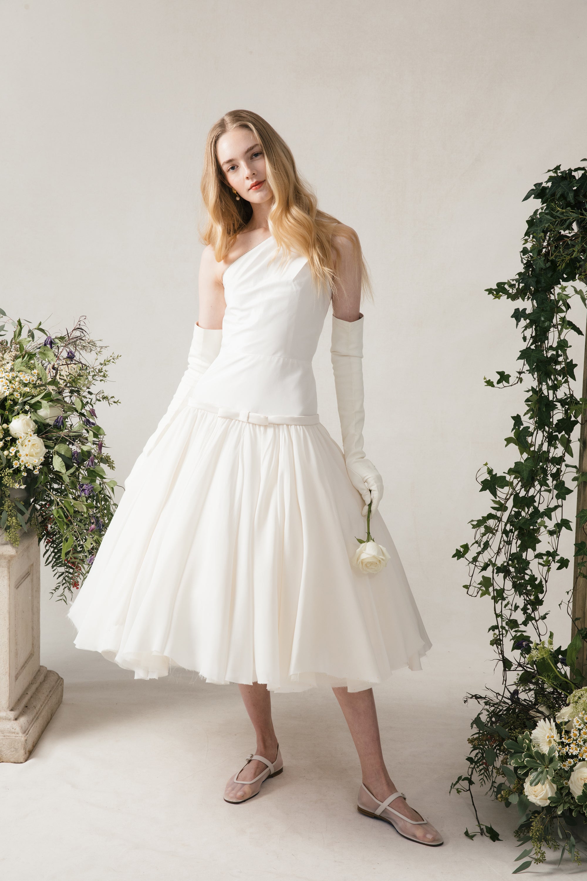 Tracey Dress in Ivory