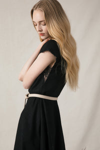 Luna Dress in Black