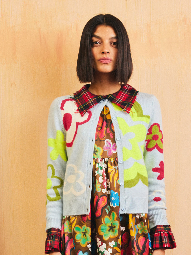Delia Cardigan Sweater Lingua Franca NYC   