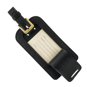 Traditional Leather Luggage Tag