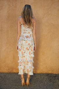 The Lily Dress in Savannah Rose Sunset