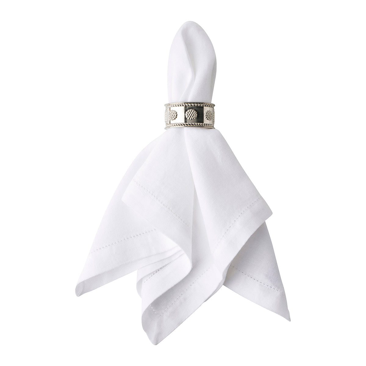 Berry & Thread Napkin Ring - Bright Satin